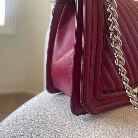 Rebecca Minkoff Chevron Quilted leather crossbody bag - Picture 5 of 12